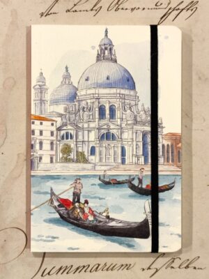 notebook "venezia - la basilica di santa maria della salute"