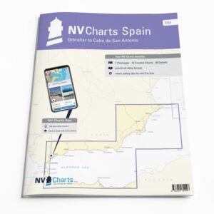 NV charts Spain ES3: Gibraltar to Cabo San Antonio