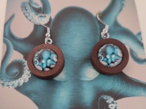 orecchini con gancio imaginarium - polpo