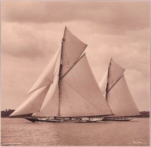 Pannello "Ailsa & Britannia 1895"