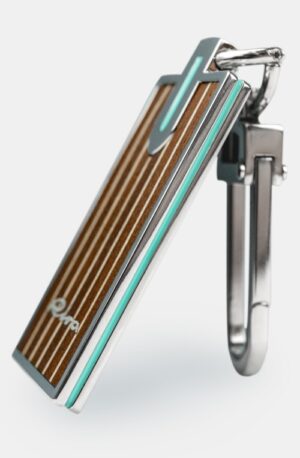 Mahogany Riva keyring
