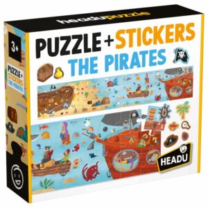 puzzle + stickers the pirates