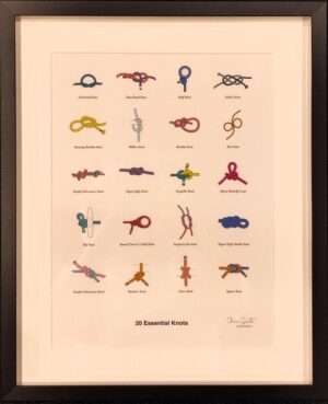 quadro "20 essential knots"