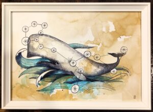 quadro "cetus" grande