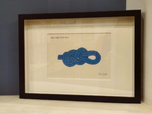 quadro "figure eight double knot / otto ripassato"
