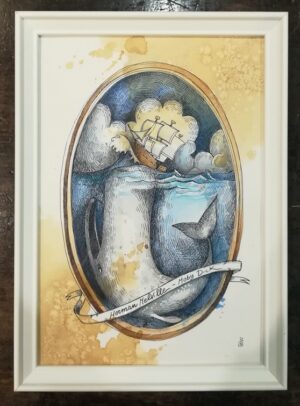 quadro "moby dick" grande
