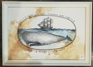 quadro "moby dick" grande