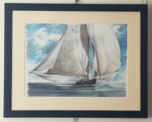 quadro "riproduzione di acquerello"