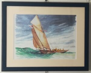 quadro "riproduzione di acquerello"