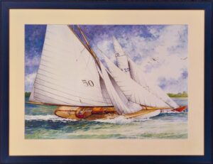 quadro "riproduzione di acquerello"