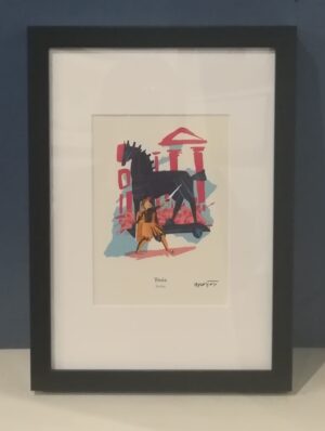 quadro "troia, turchia"