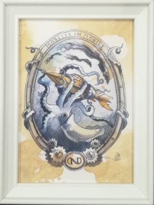 quadro "ventimila leghe sotto i mari" medio