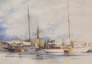 riproduzione di acquerello