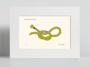 running bowline knot - nodo scorsoio