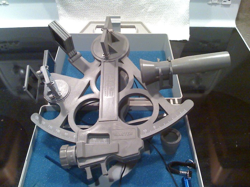 sestante mark 25 con custodia