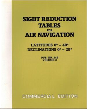 sight reduction tables for air navigation vol. 2
