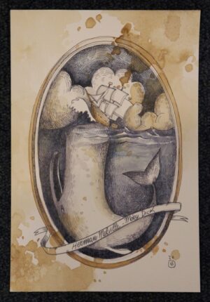 tecnica mista "moby dick" media