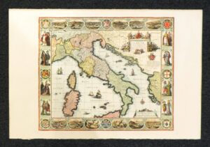 tabulae italiae, corsicae, sardiniae et adjacentium regnorum nova et accurata delineatio