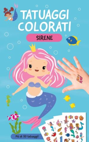 tatuaggi colorati - sirene