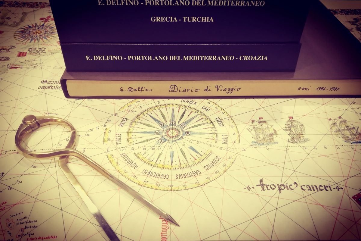 Emilio Delfino, navigatore cartografo - Arte dal Blog del Mare