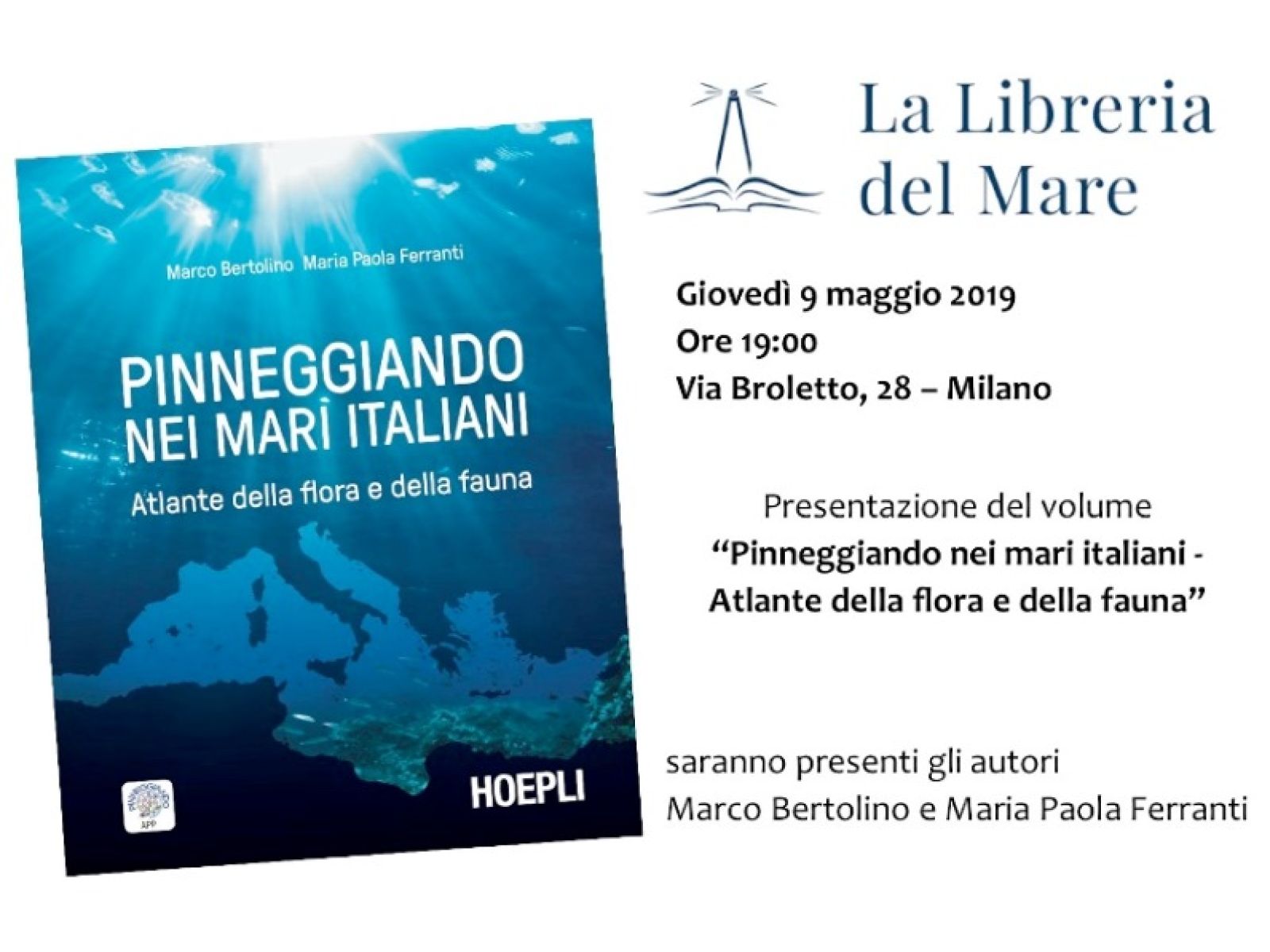 Pinneggiando nei mari italiani - Marco Bertolino, Maria Paola Ferranti - Hoepli
