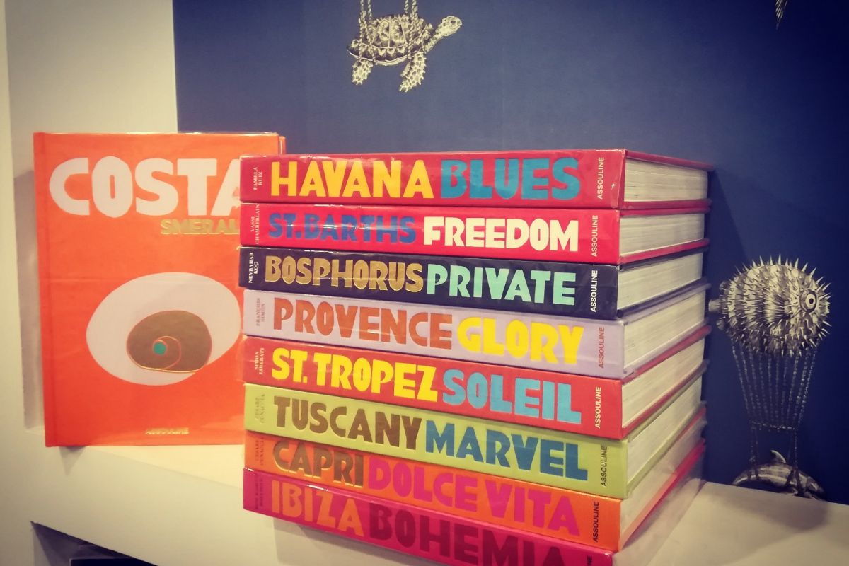 I libri dell'editore Assouline alla Libreria del Mare