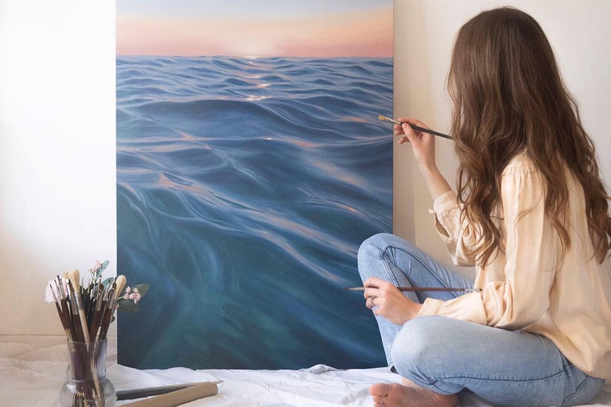 Nina Albiniova e i suoi dipinti - News dal Blog del Mare